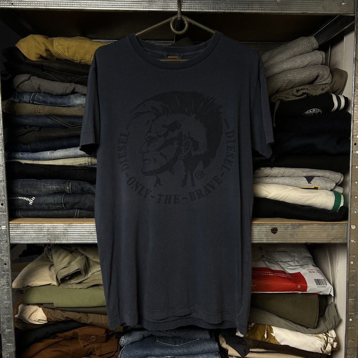 Diesel Designer Diesel Big Graphic Logo Blue y2k opium tee size M Size US M / EU 48-50 / 2 - 1 Thumbnail