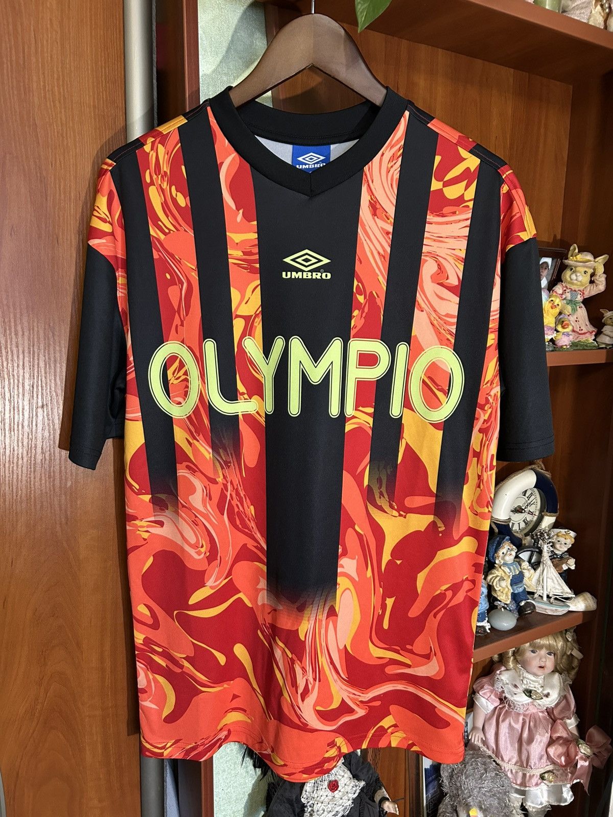 Umbro UMBRO Olympio Blokecore Soccer Football Jersey Retro Y2K Size US S / EU 44-46 / 1 - 3 Thumbnail