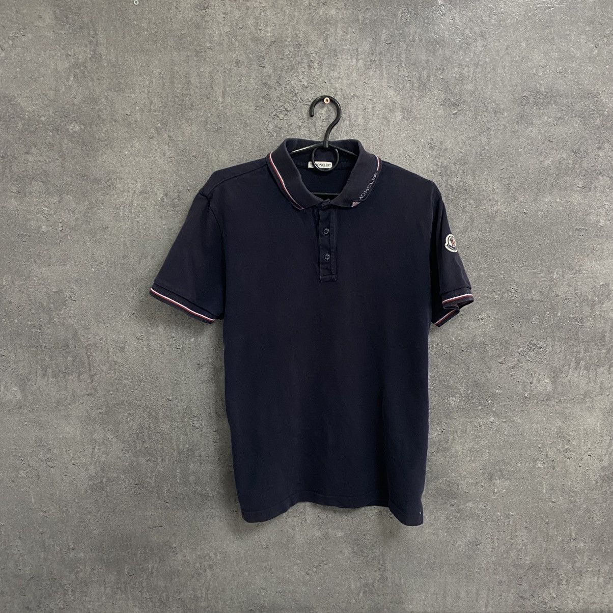 Moncler Moncler Polo T-Shirt Size US L / EU 52-54 / 3 - 1 Thumbnail