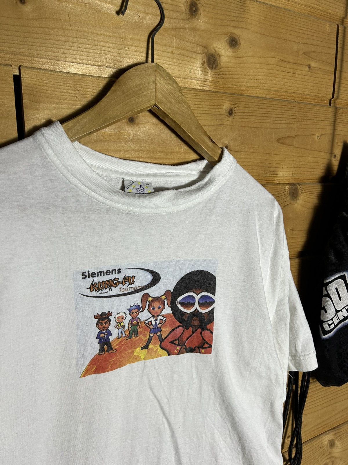 Vintage Rare Vintage Siemens kung fu tournament t shirt Size US XL / EU 56 / 4 - 1 Thumbnail