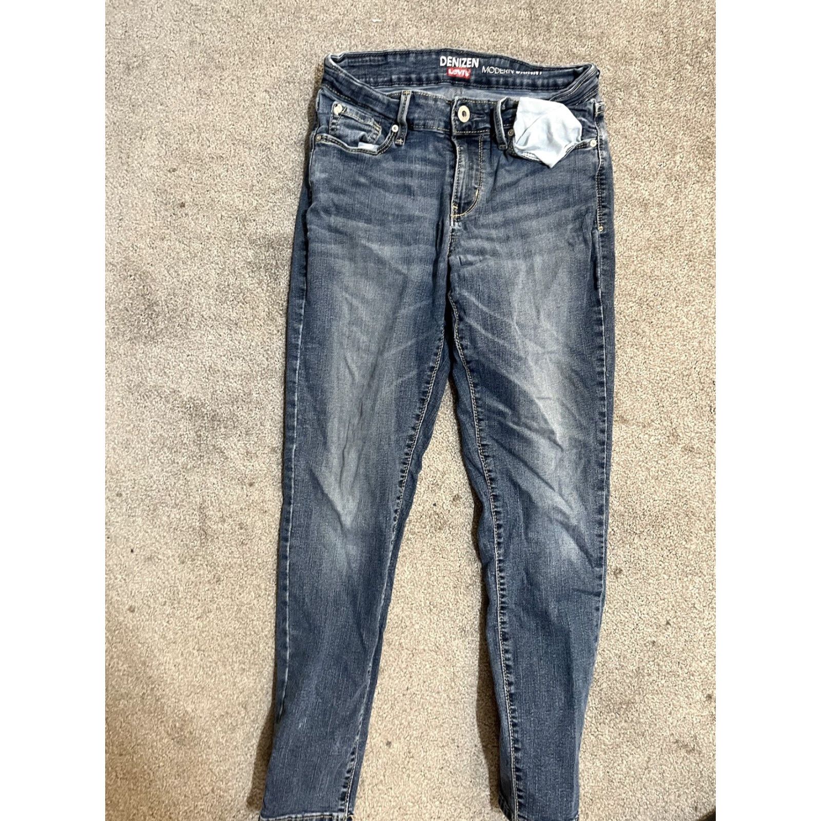 Levi's Levi's Jeans Women Size 2 Denim Skinny 28 Inseam Blue Mid Rise Womens Size 26" / US 2 / IT 38 - 3 Thumbnail