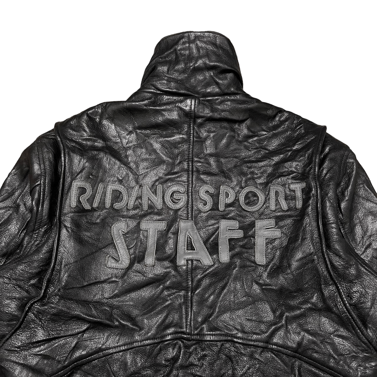 RIDING HIGH Vintage Riding Sport Staff Leather Jacket Size US L / EU 52-54 / 3 - 2 Thumbnail