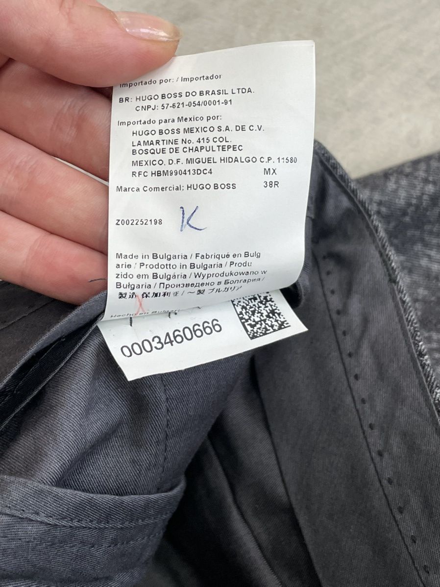 Hugo Rare Hugo Boss wool carzy pring rad tab Suit pants+blazer Size US 34 / EU 50 - 12 Thumbnail