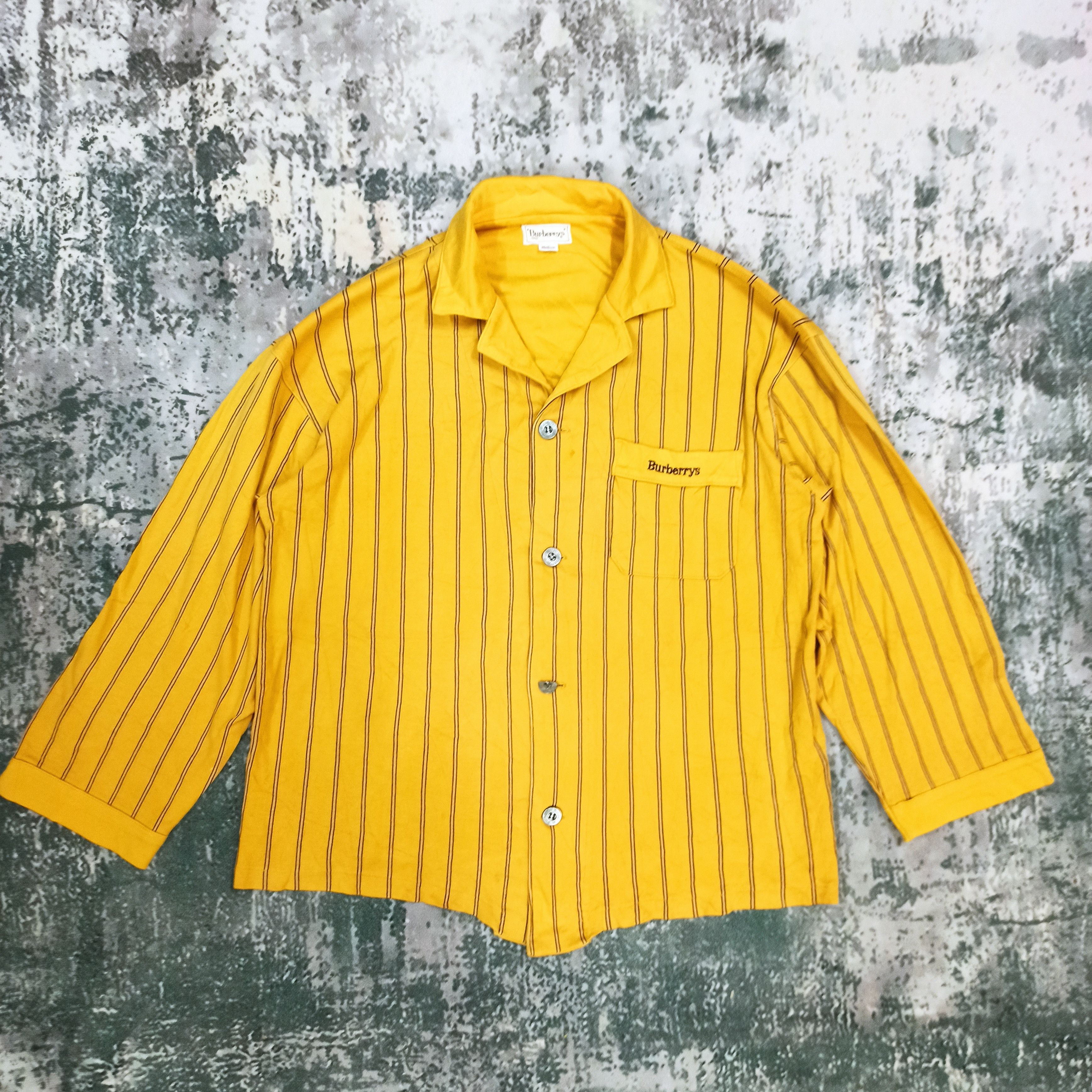 Burberry Vintage Luxury Burberry Nova Check Plaid Button Up Pyjamas Size US M / EU 48-50 / 2 - 1 Thumbnail