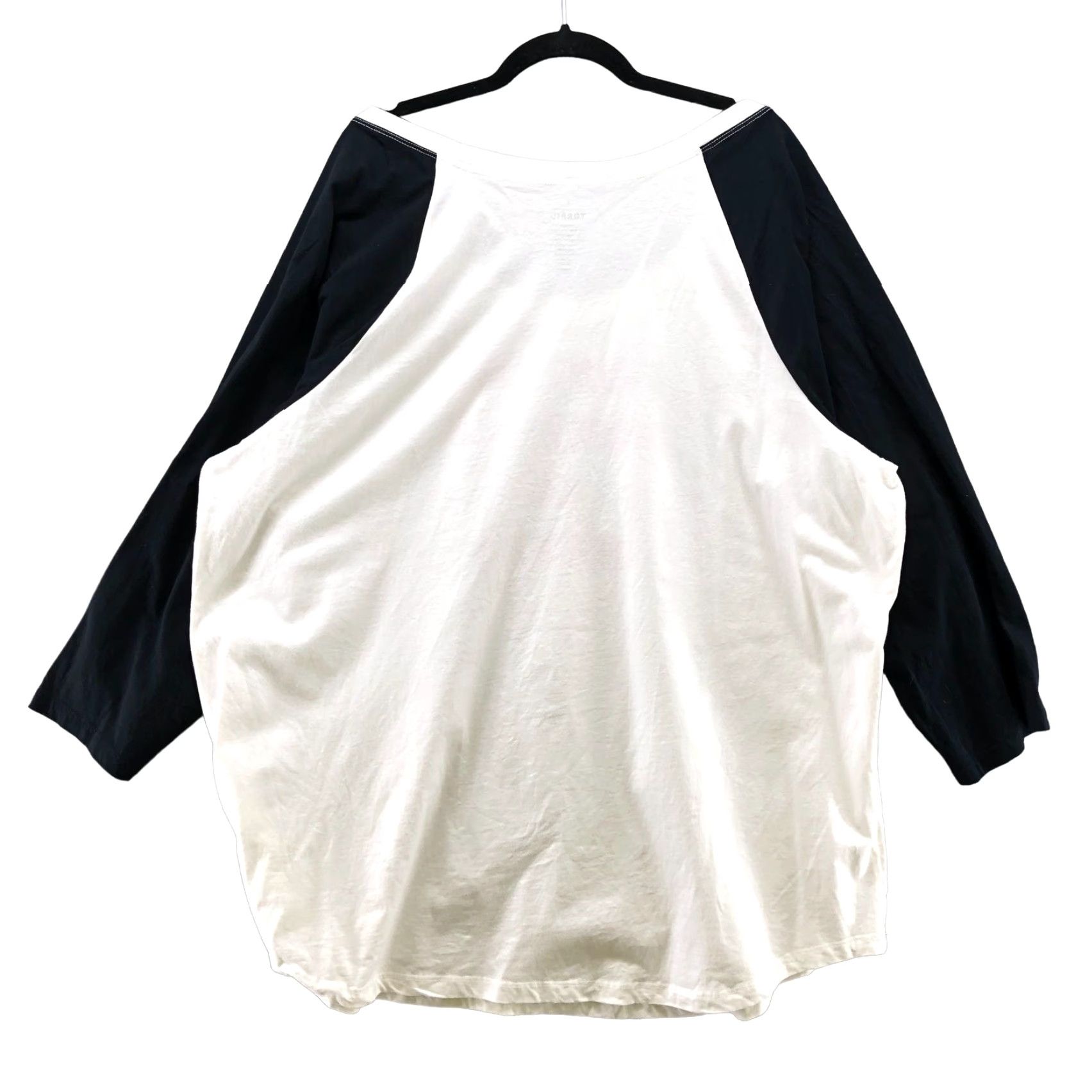 Torrid Torrid Shirt Womens 4X Long Sleeve Raglan Multicolor Love Me Forever Graphic Womens Size XXL / US 16-18 / IT 52-54 - 2 Thumbnail