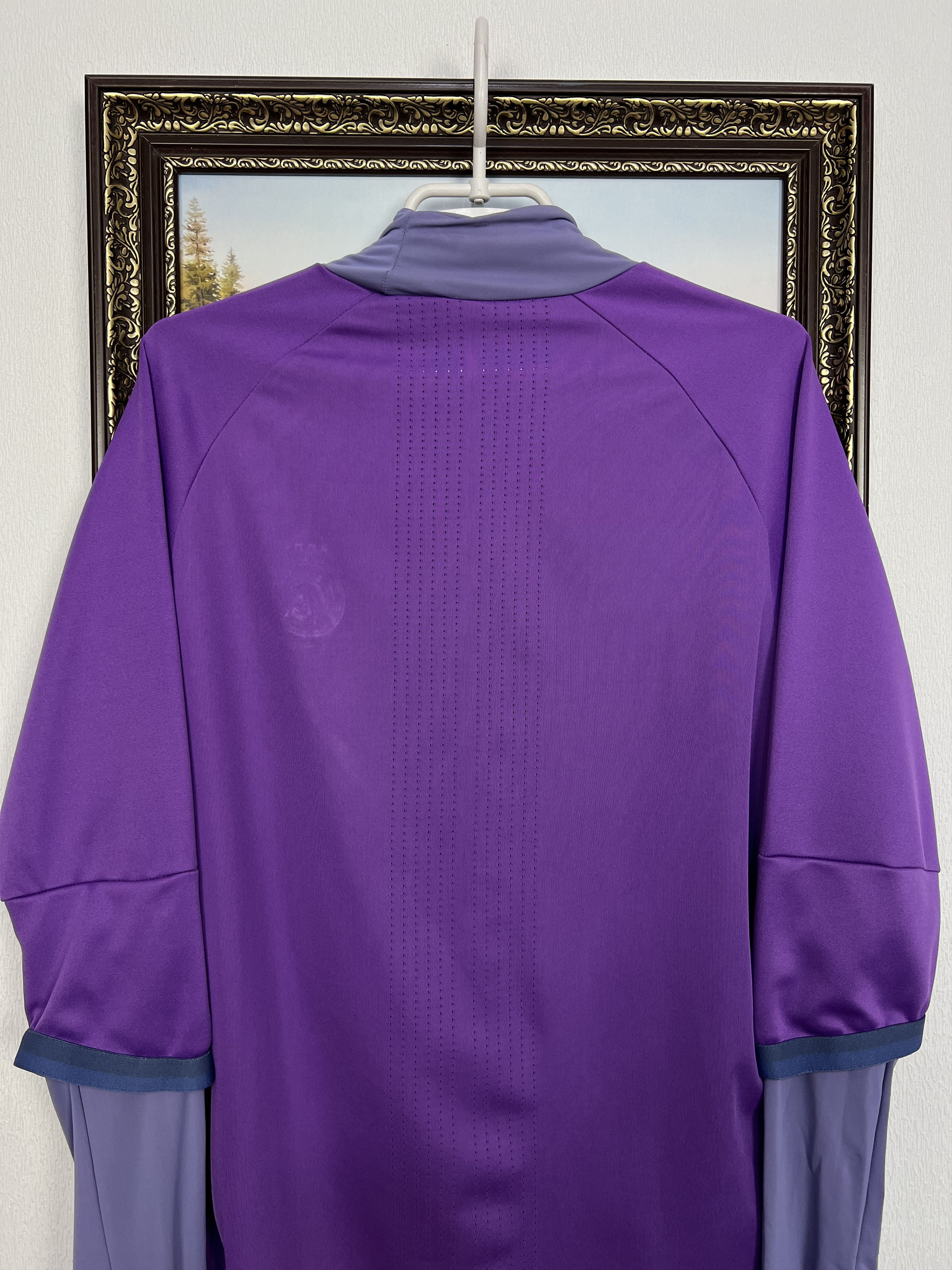 Adidas Adidas Real Madrid Football Train Sweatshirt Soccer Jacket Size US M / EU 48-50 / 2 - 9 Thumbnail