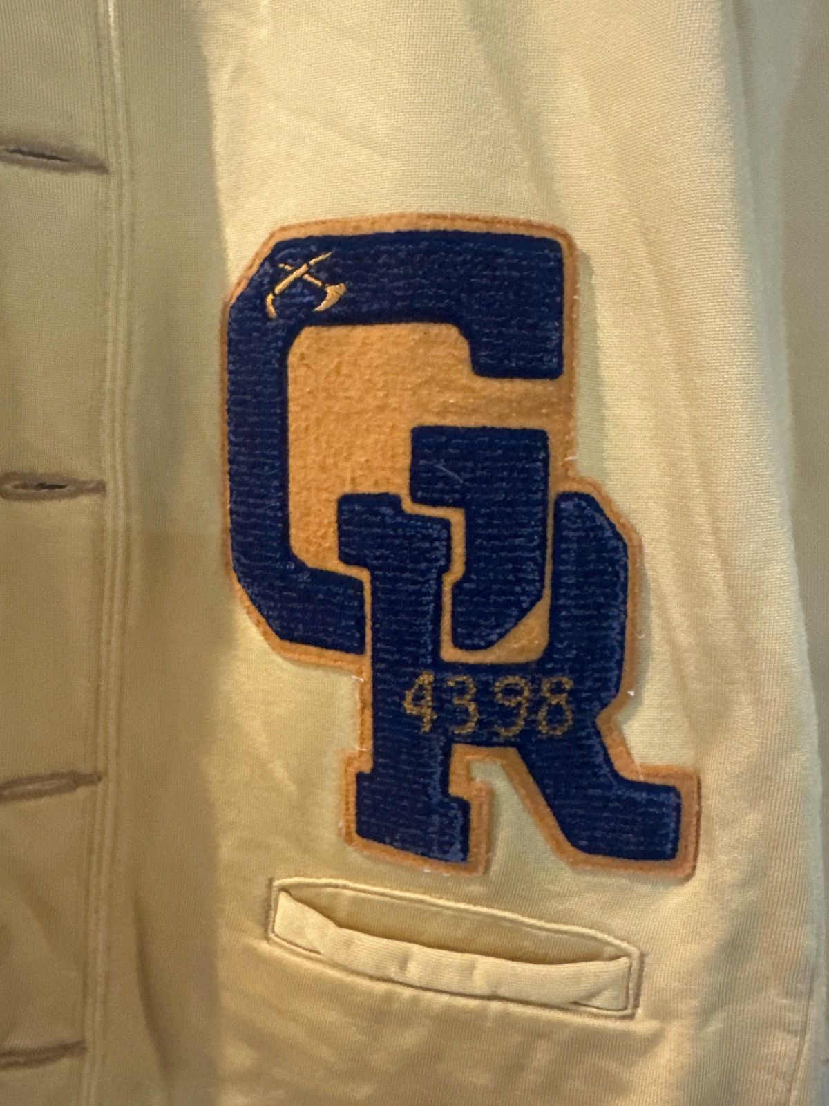 Kapital Kapital letterman cardigan- size 2 Size US M / EU 48-50 / 2 - 6 Thumbnail