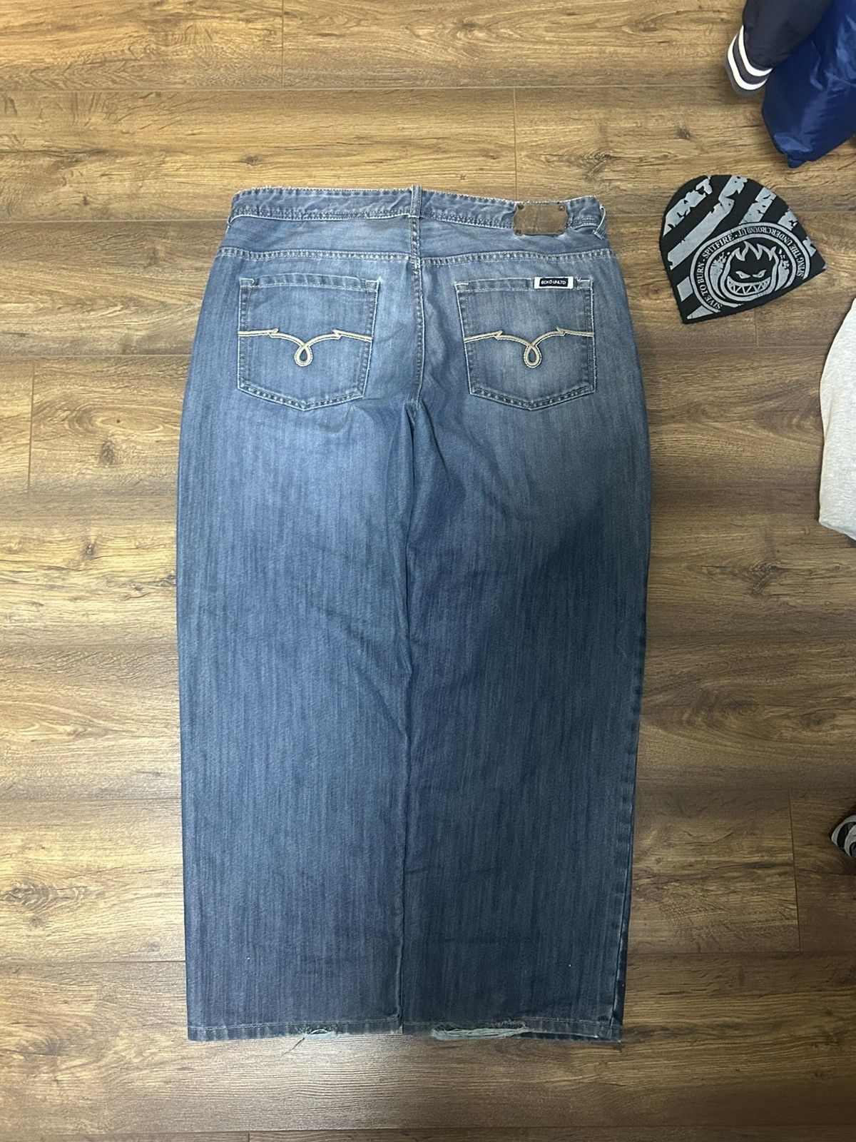 Ecko Unltd. × Fubu × Southpole Crazy 00s Ecko Unltd baggy jeans Size US 36 / EU 52 - 1 Thumbnail