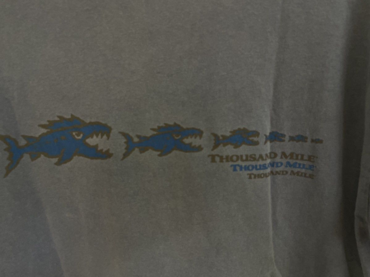 Vintage Vintage 90s Thousand Mile Outdoor wear t shirt Size US M / EU 48-50 / 2 - 7 Thumbnail