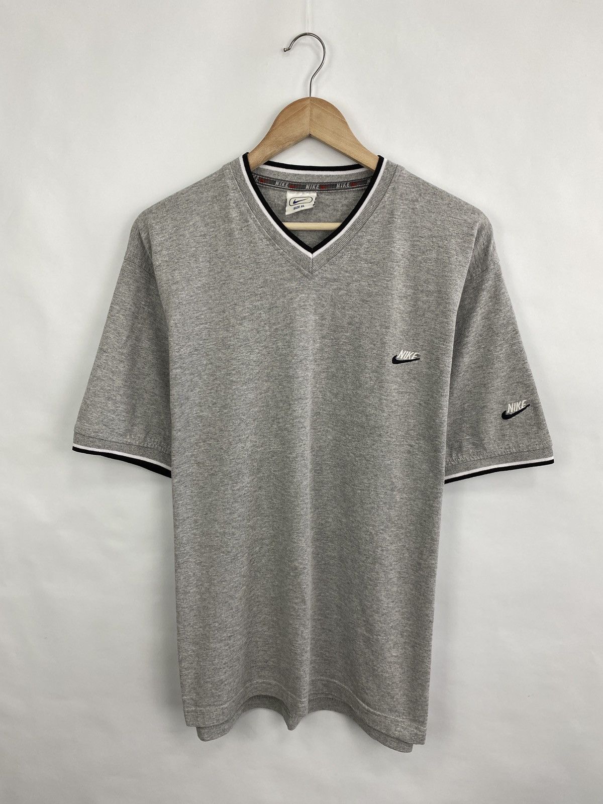 Nike 🇺🇸 Vintage 90s Nike T-Shirt Y2K Rare Retro Hype Size US XL / EU 56 / 4 - 3 Thumbnail