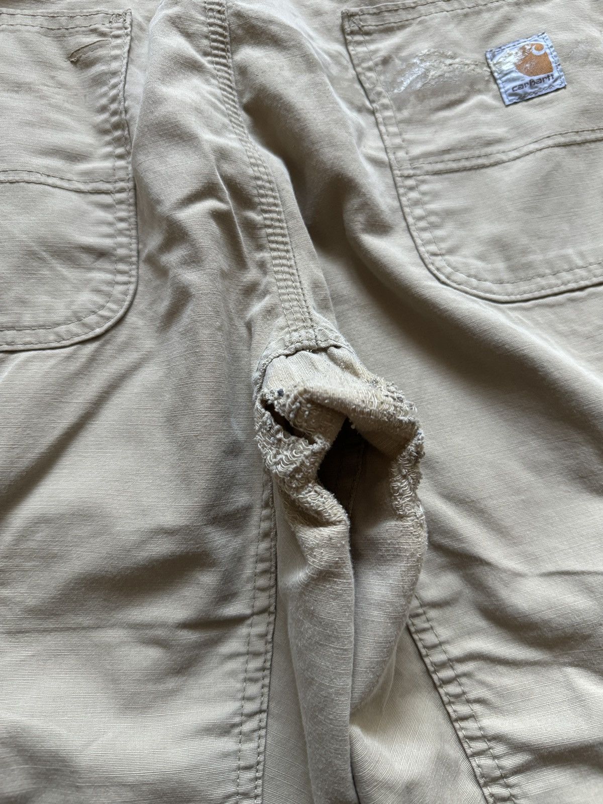 Carhartt × Vintage Carhartt wokrwear pants baggy logo vintage thrashed kanye Size US 36 / EU 52 - 7 Thumbnail