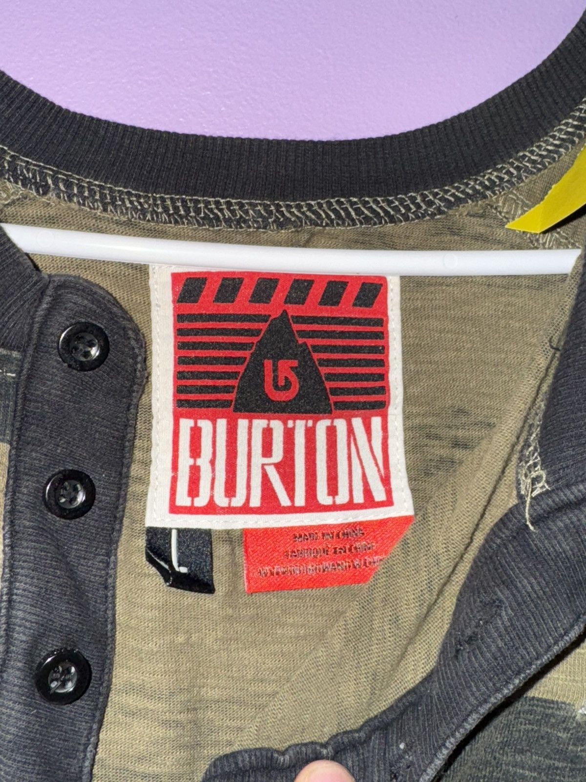Burton Vintage Burton Quarter Button Long Sleeve Size US L / EU 52-54 / 3 - 4 Thumbnail