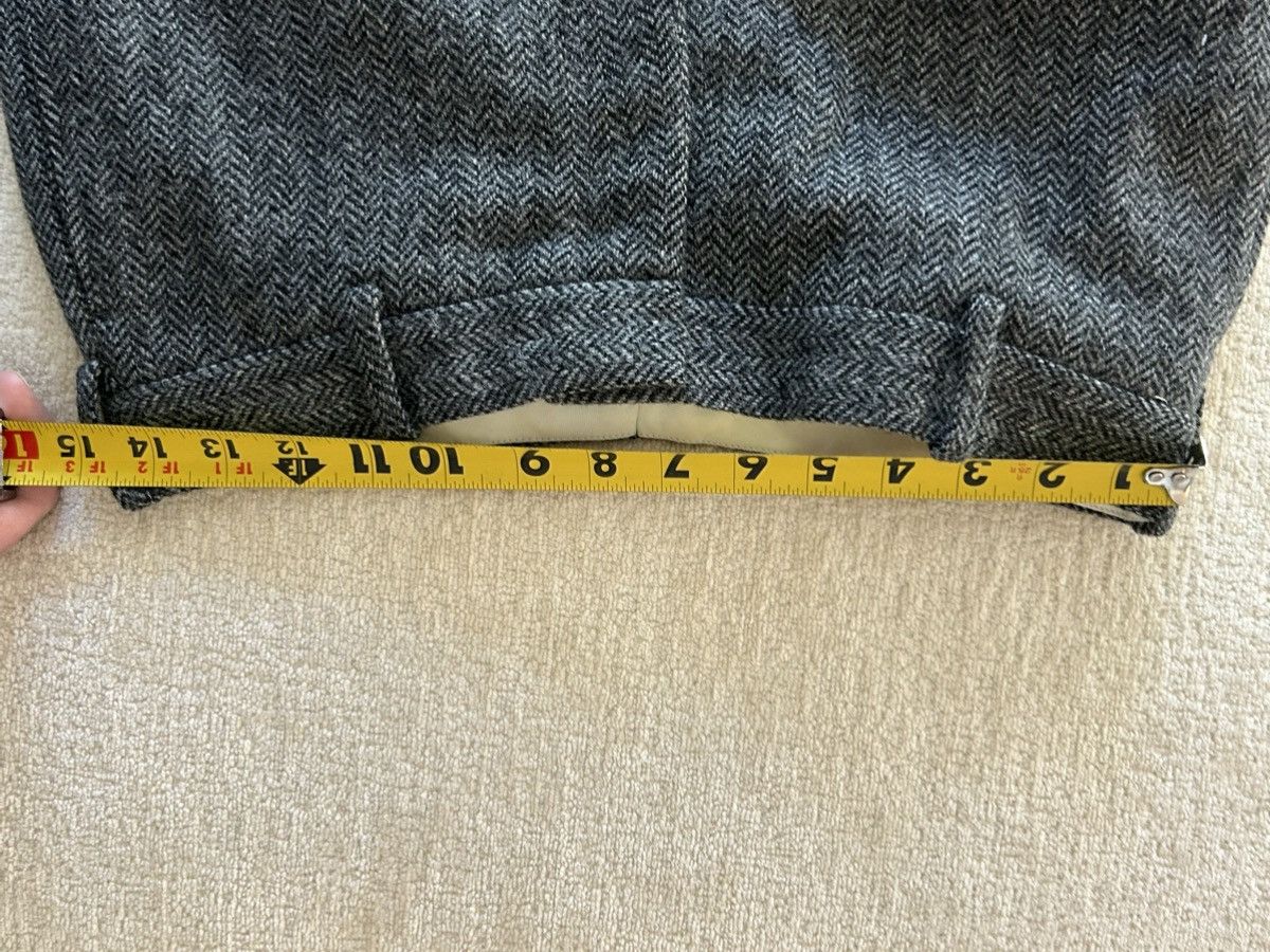 Thom Browne Early Thom Browne Gray Herringbone Flannel Trousers size 0 Size US 29 - 7 Thumbnail