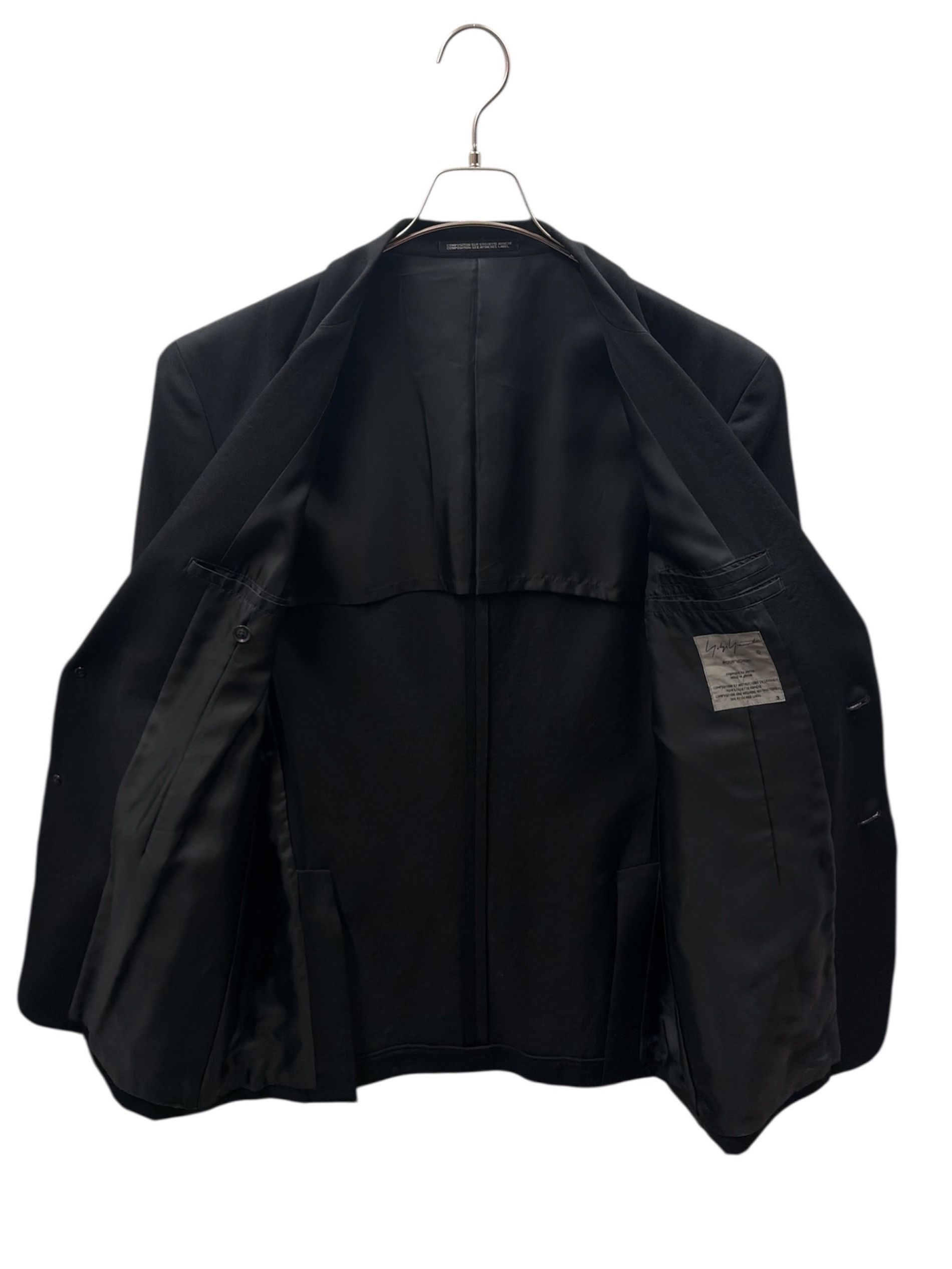 Yohji Yamamoto Yohji Yamamoto pour homme embroidered jacket Size US L / EU 52-54 / 3 - 7 Thumbnail
