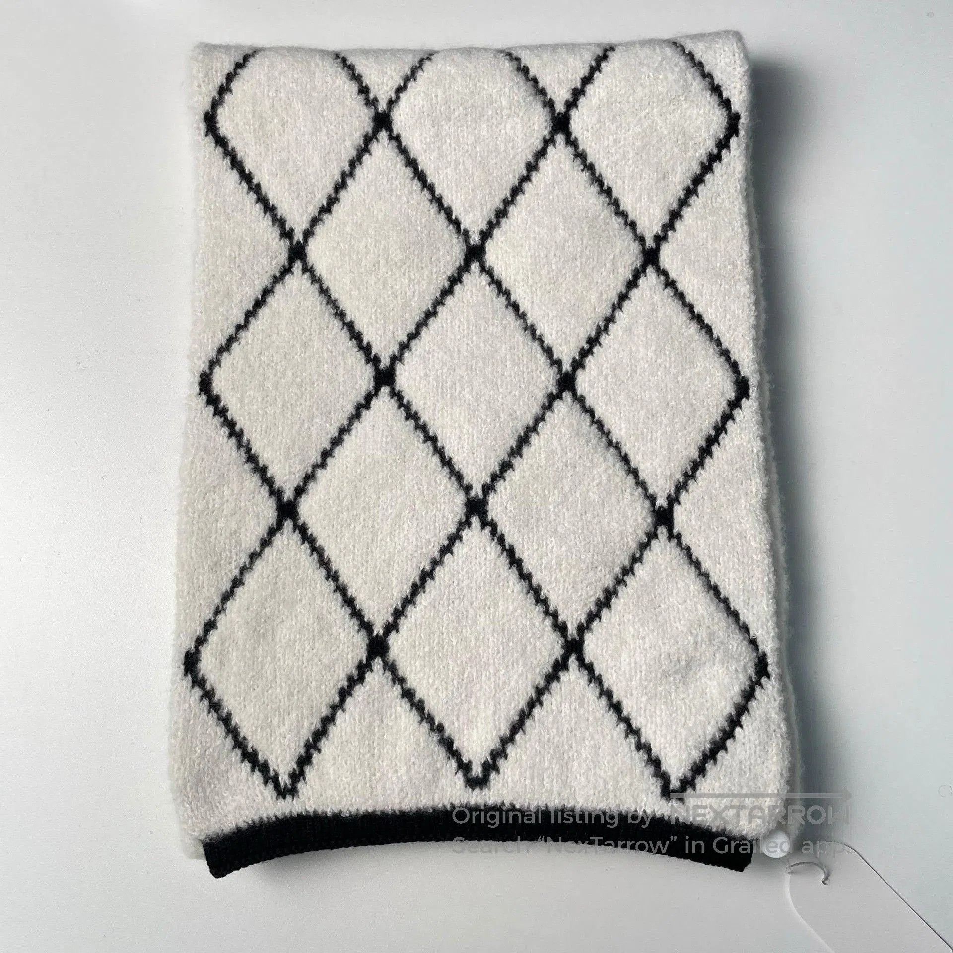 Chanel Chanel Double C Cashmere Logo Scarf. Size ONE SIZE - 2 Thumbnail