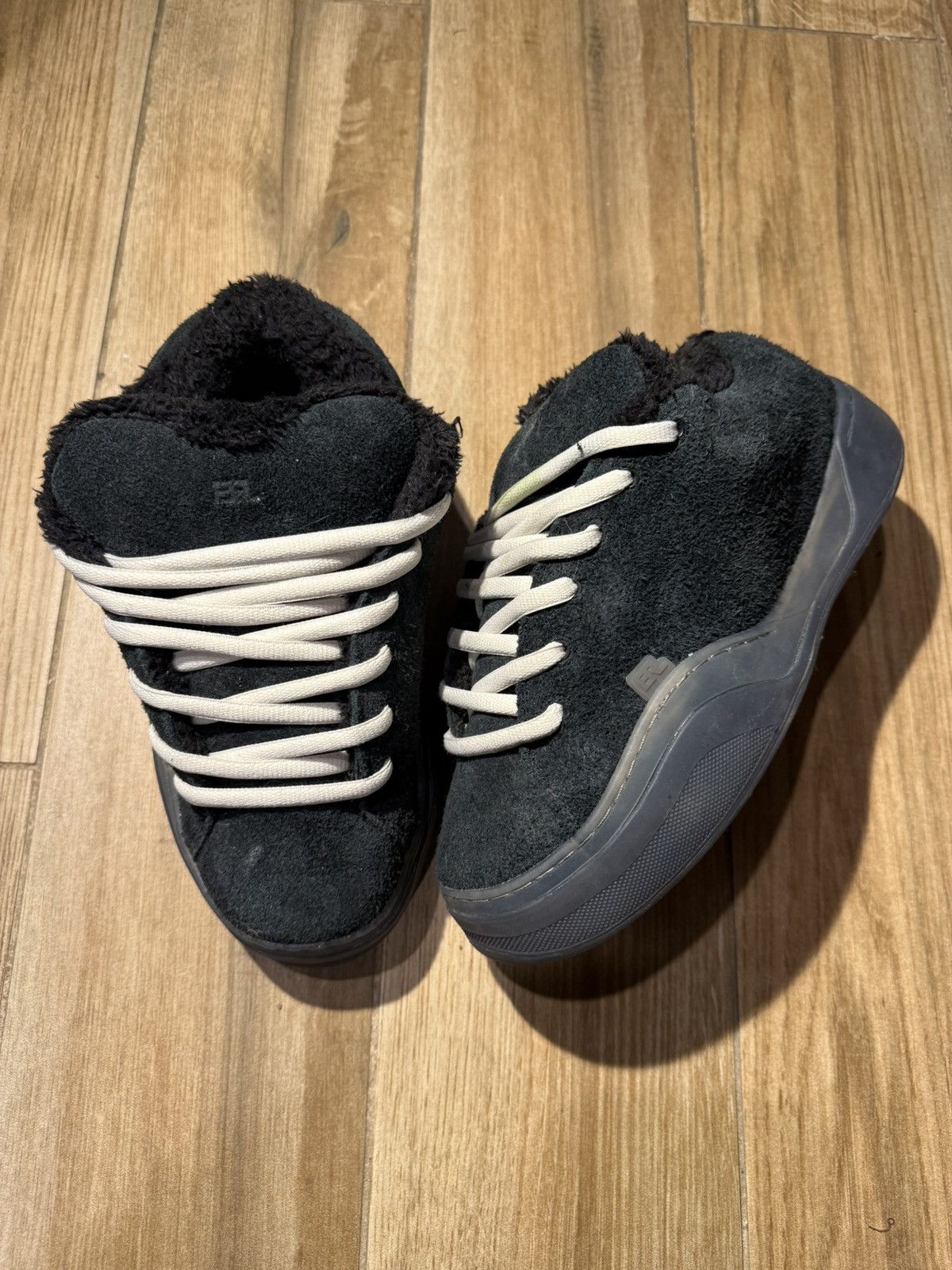 ERL ERL Black Vamp Sneakers Size US 7 / EU 40 - 1 Thumbnail