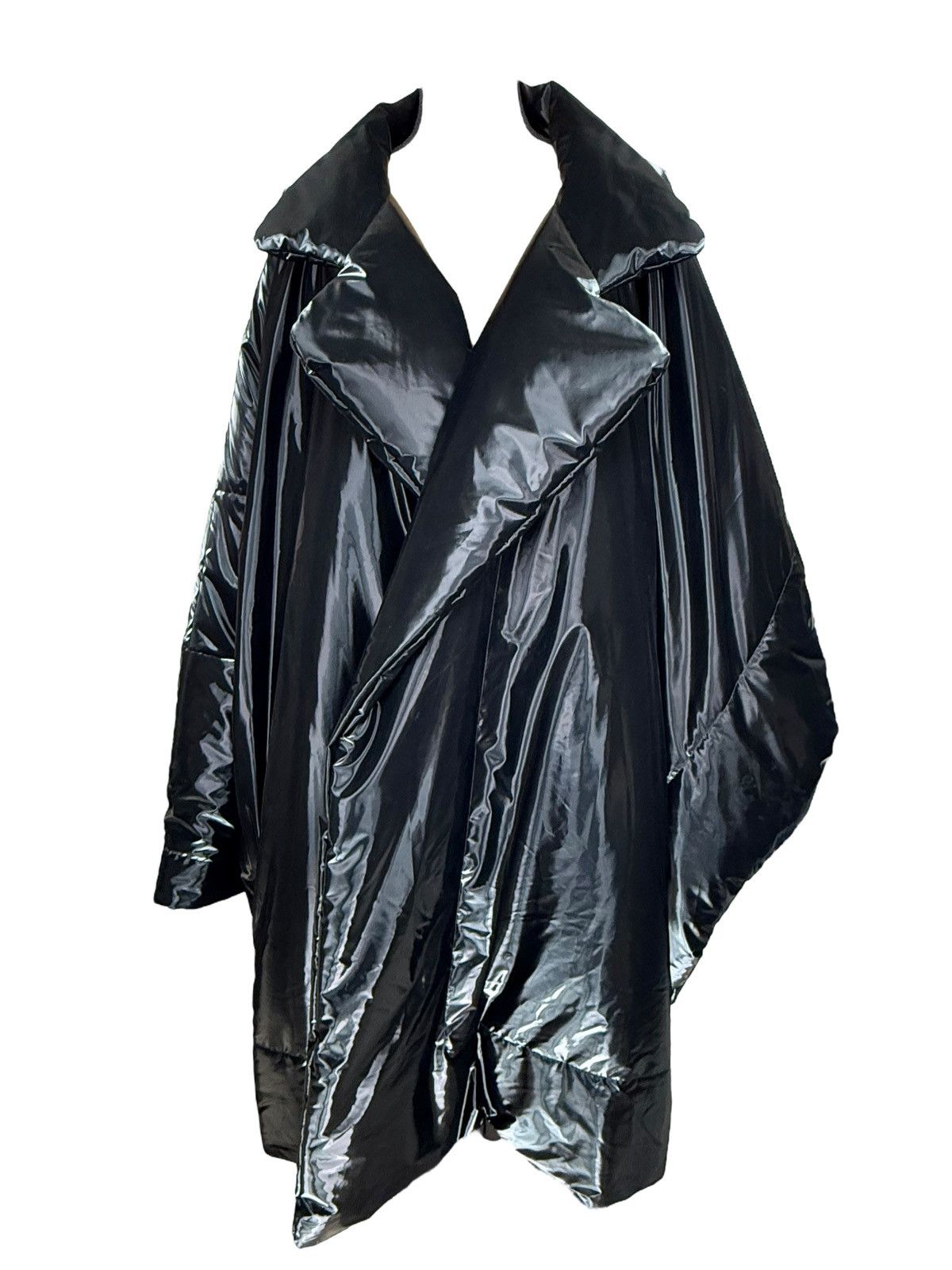 Saint Laurent Paris Saint Laurent Lacquered Effect Oversized Jacket Size XS / US 0-2 / IT 36-38 - 1 Thumbnail