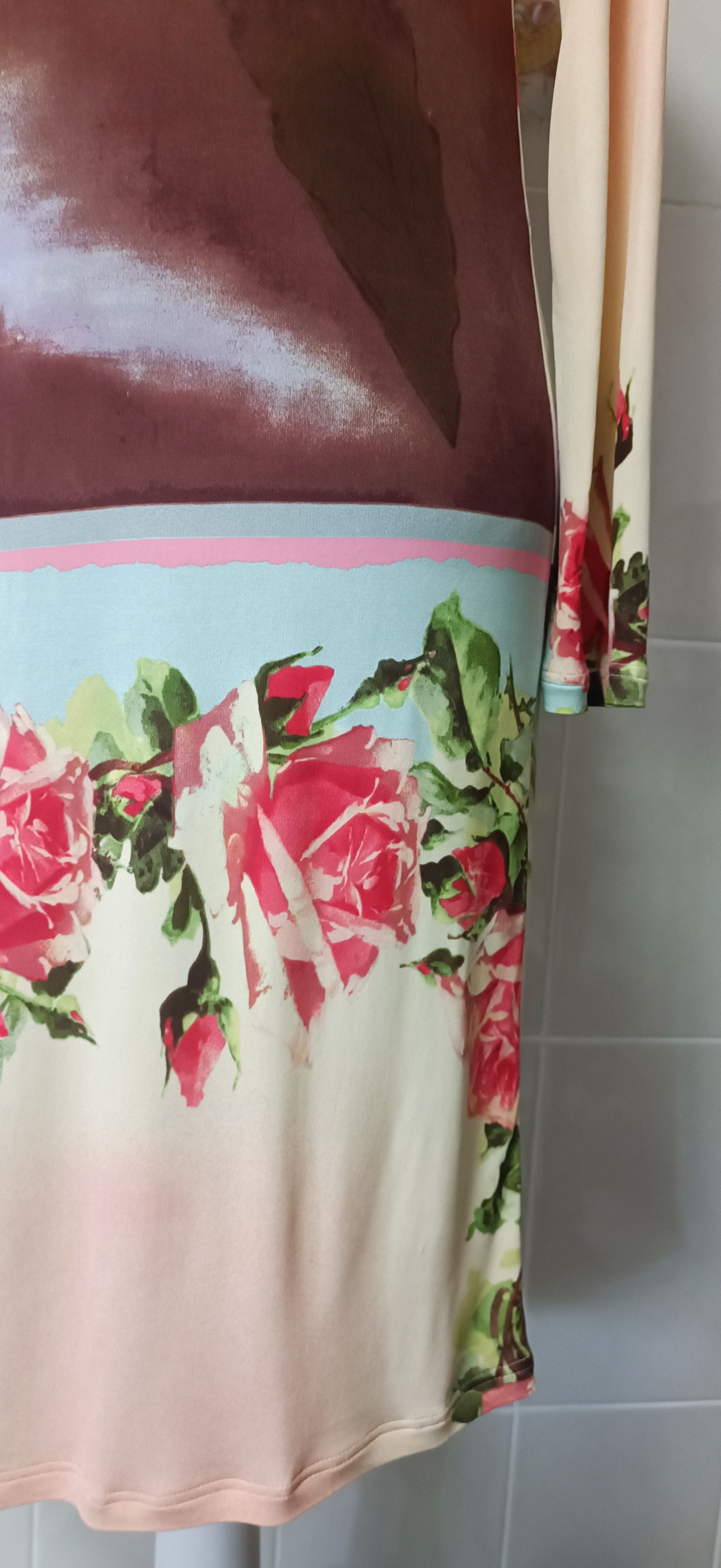 Jean Paul Gaultier Spring 2001 - Floral midi dress Size M / US 6-8 / IT 42-44 - 8 Thumbnail