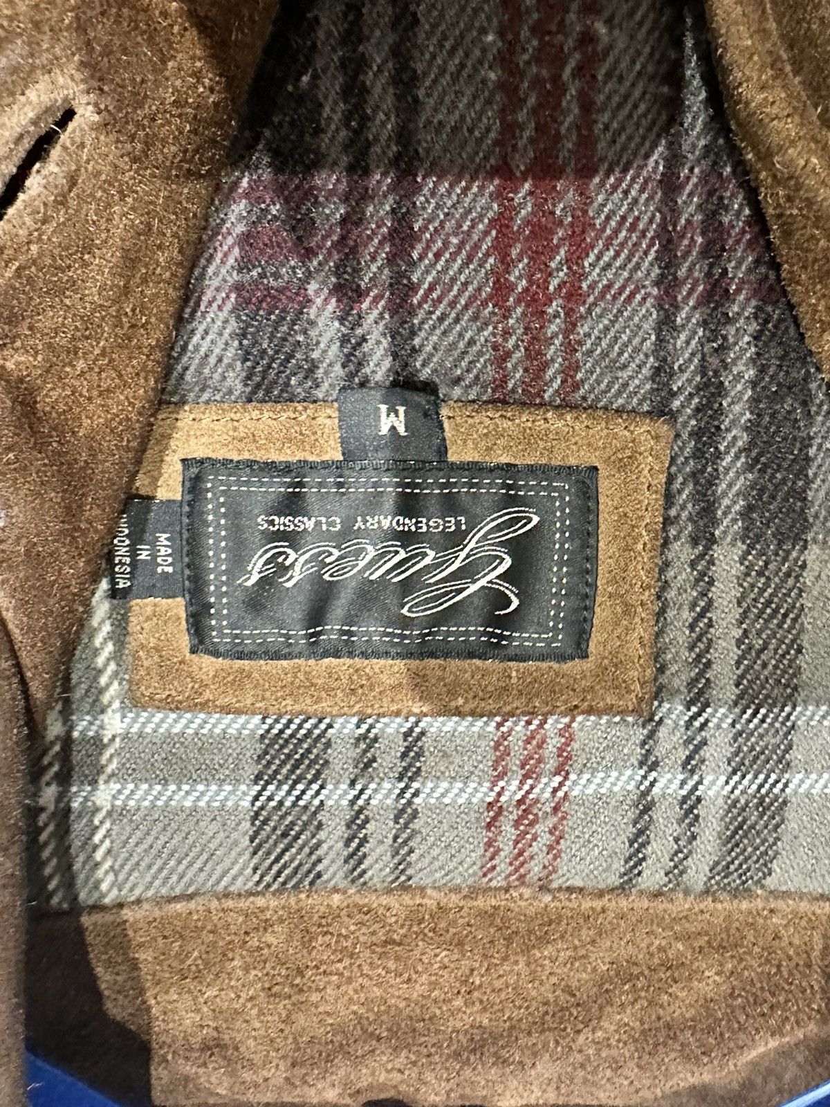 Guess × Vintage Vintage Suede leather Jacket Size US M / EU 48-50 / 2 - 3 Thumbnail