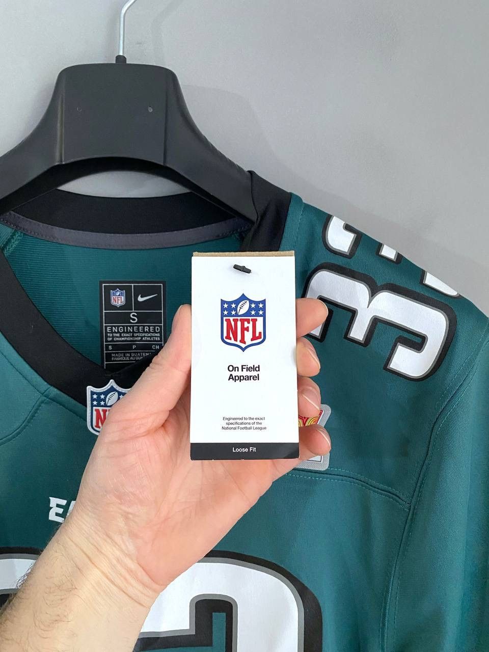 Nike NFL Philadelphia Eagles Super Bowl LIX Jersey #33 DeJean, S Size US S / EU 44-46 / 1 - 16 Thumbnail