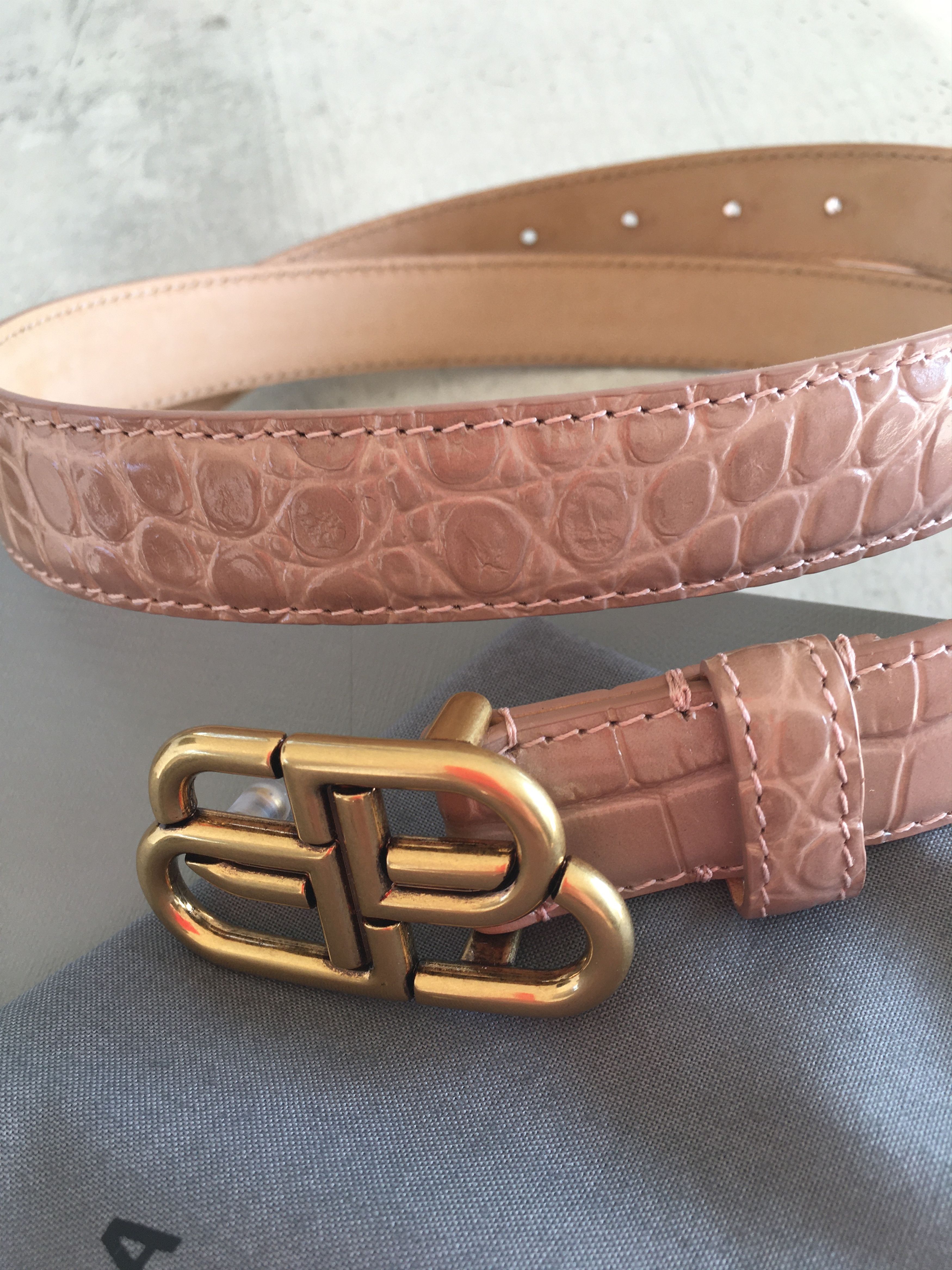 Balenciaga Belt in Leather Size ONE SIZE - 1 Thumbnail