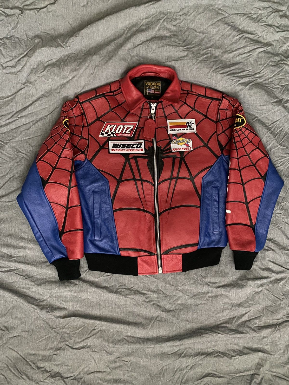 Supreme × Vanson Leathers Supreme Vanson Bones Leather jacket