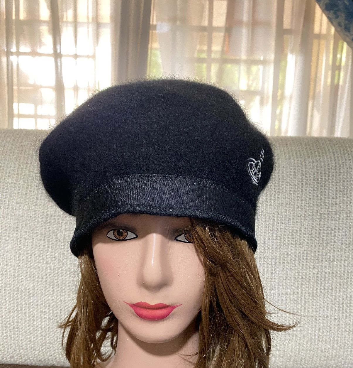 Vivienne Westwood Vivienne Westwood Iconic Embroidered Reversible Wool Hats Size ONE SIZE - 5 Thumbnail