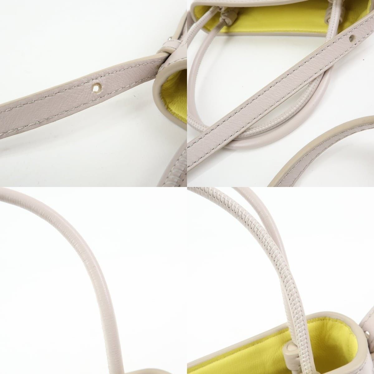 Chloe Chloe Sense Micro Leather Shoulder Bag Beige Size ONE SIZE - 4 Thumbnail