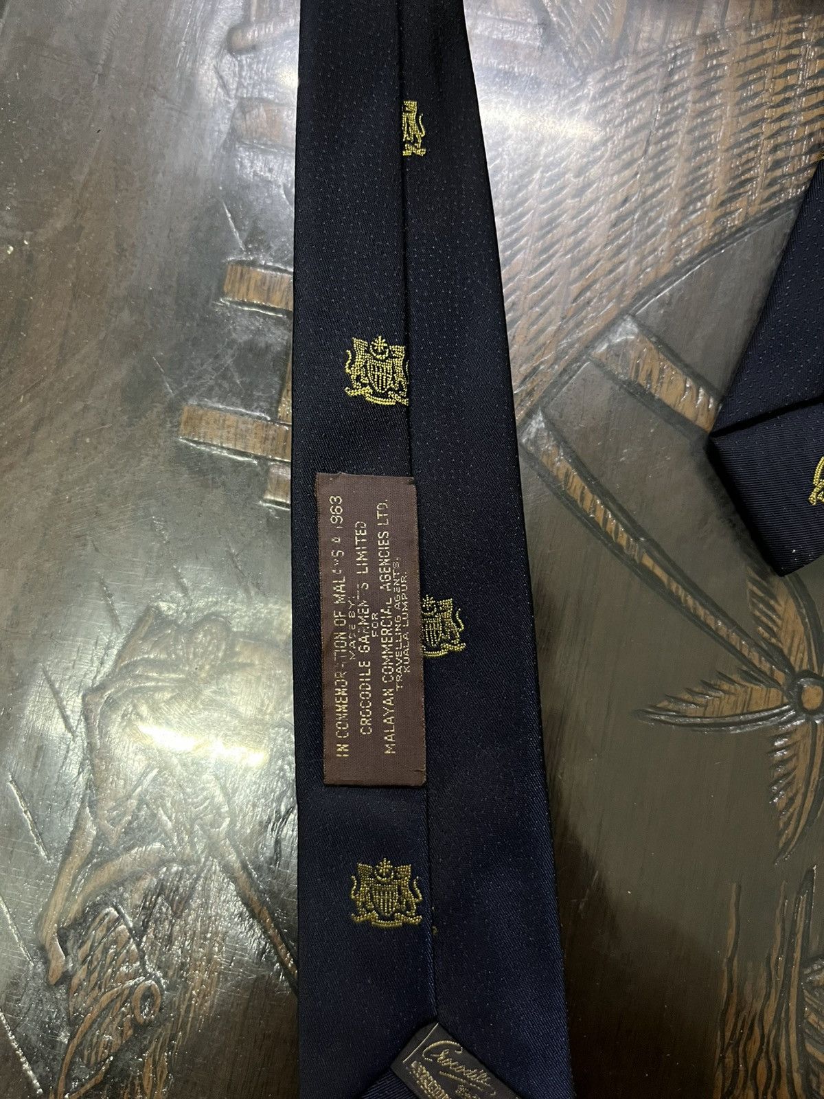 Lacoste VINTAGE TIE LOGO MALAYSIA Size ONE SIZE - 5 Thumbnail