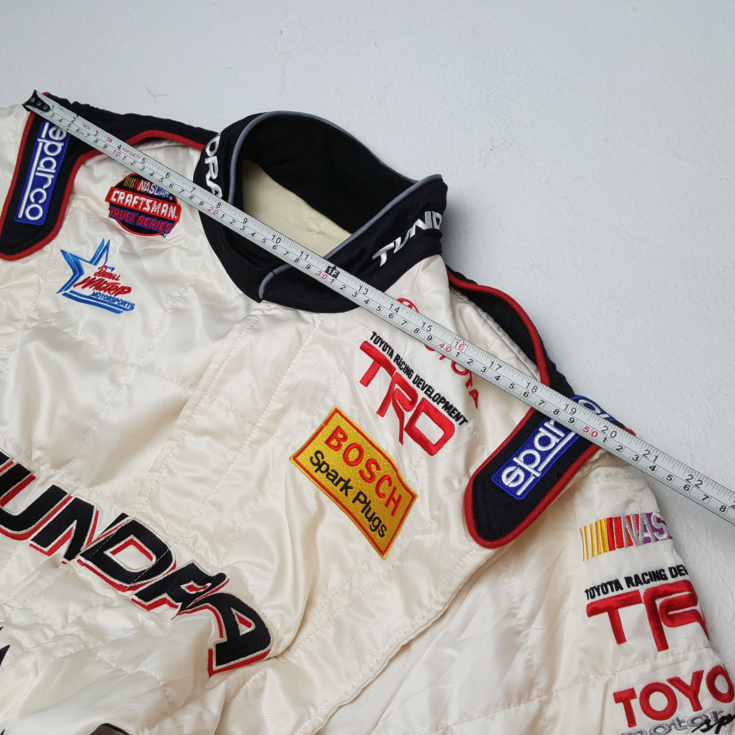 NASCAR × Tundra × Vintage Vintage TOYOTA TUNDRA SPARCO Racing Team Coverall Jacket Size US L / EU 52-54 / 3 - 9 Thumbnail