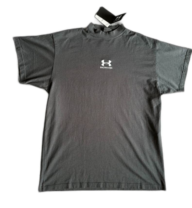 Balenciaga balenciaga x under armour black short sleeve t-shirt-2507 Size US S / EU 44-46 / 1 - 1 Thumbnail