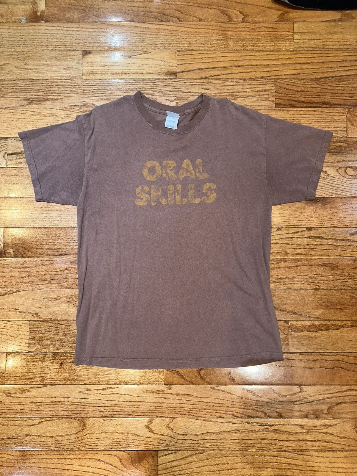 Gildan × Vintage Vintage Oral Skills Tee Size US L / EU 52-54 / 3 - 1 Thumbnail