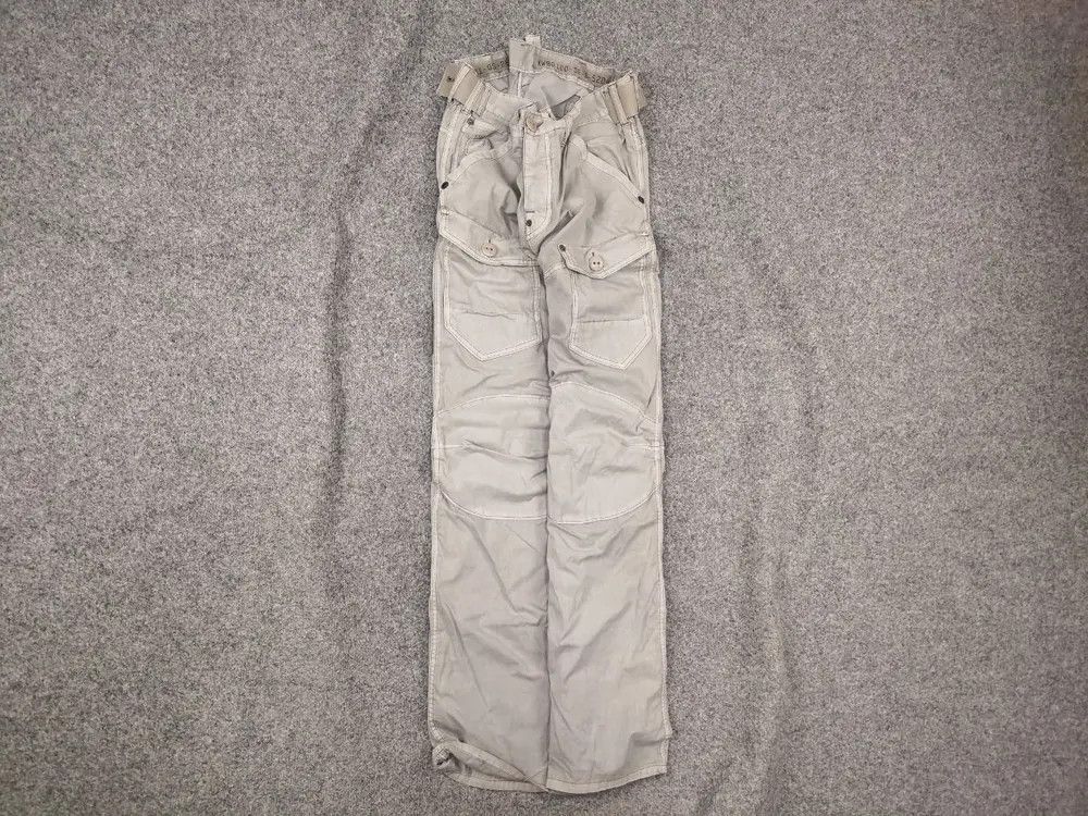 G-Star Vintage G Star Raw 3301 Cargo Multi pocket Double knee Pants Size US 34 / EU 50 - 1 Thumbnail