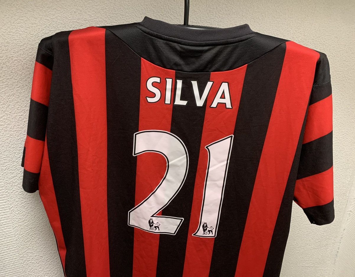 Umbro Manchester City Silva 21 Umbro vintage jersey 2012/11 Xl Xxl Size US XXL / EU 58 / 5 - 8 Thumbnail