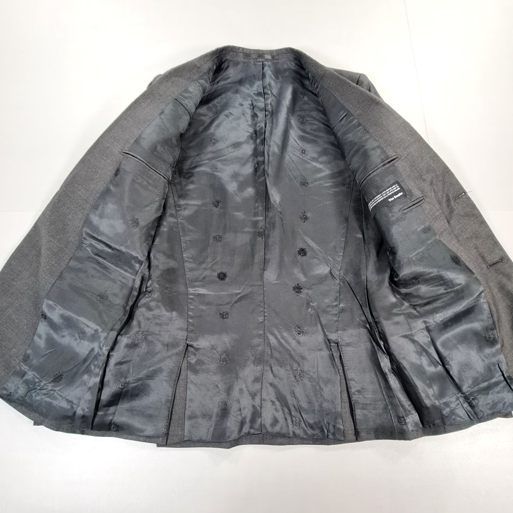 The Kooples VINTAGE? No. The Kooples Mens Suit Jacket Grey 36 R Wool Blazer Charcoal Single Breasted 46 Size 36R - 4 Thumbnail