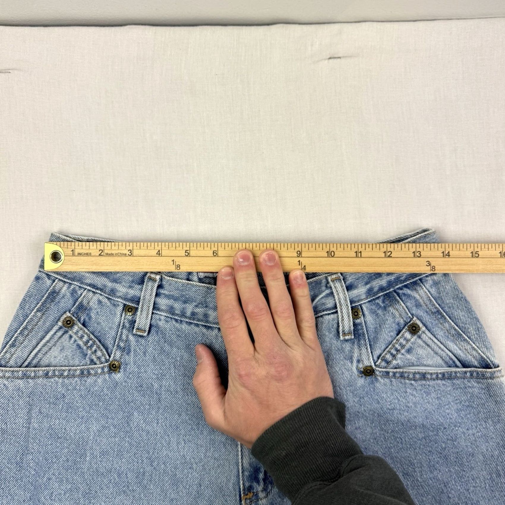 Vintage VINTAGE Zena Jeans Womens 12 Average High Waist Mom Jeans 1980s Pants High Rise Blue 90s 80s Womens Jeans Size 34" / US 12 / IT 48 - 5 Thumbnail
