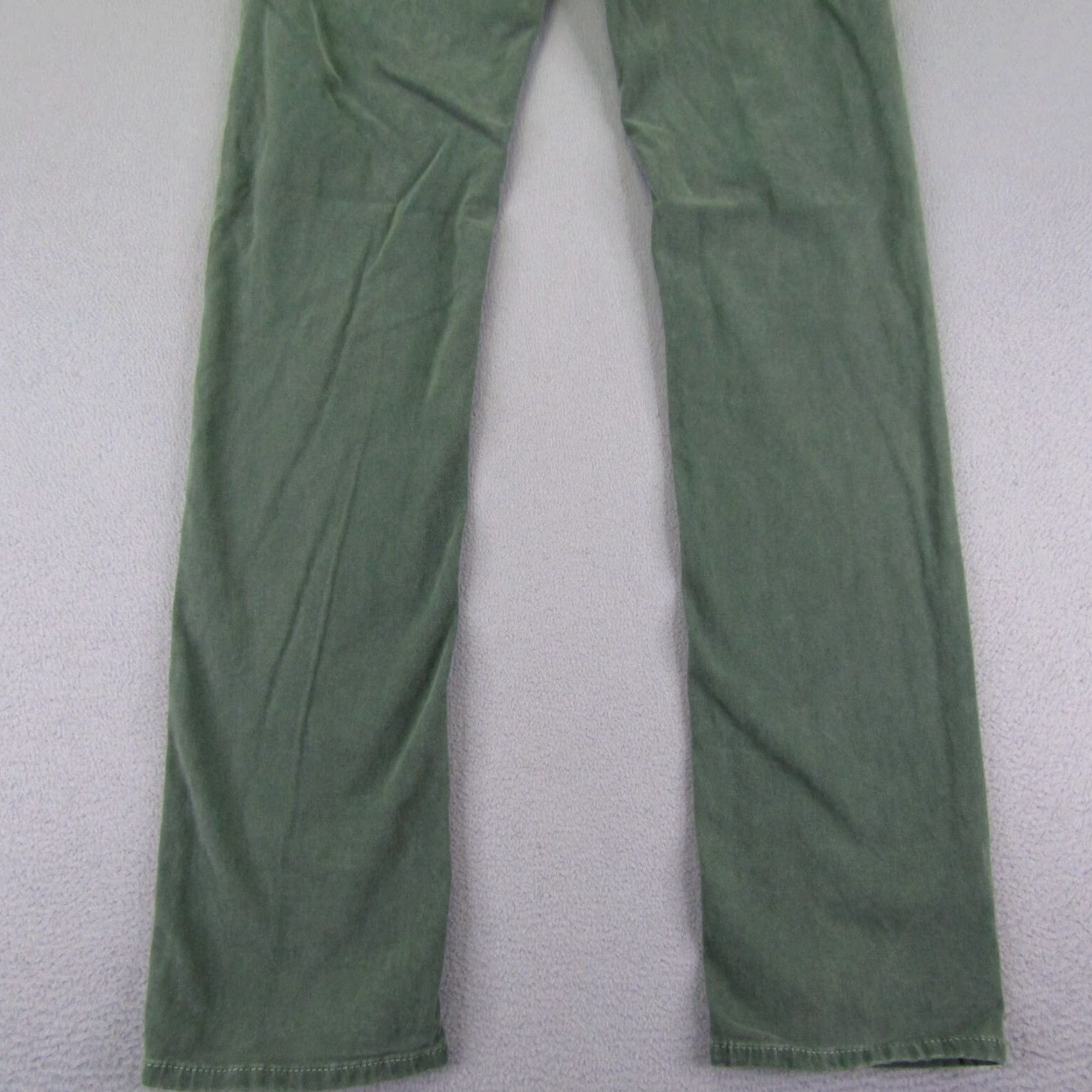 Jacob Cohen Jacob Cohen Pants Womens 30 Green Button Fly Handmade Slim Straight Italy Jeans Size 28" / US 6 / IT 42 - 7 Thumbnail