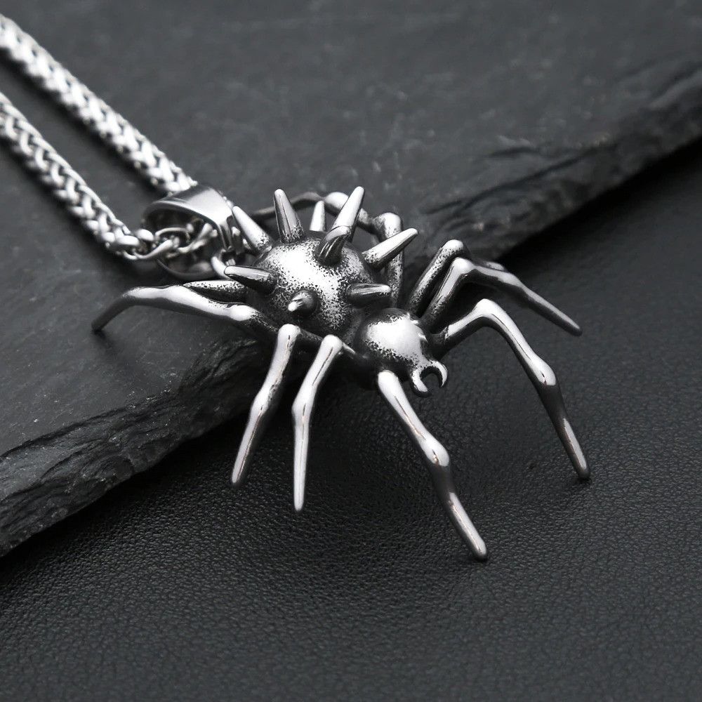 Other Gothic Spider Pendant Necklace Size ONE SIZE - 4 Thumbnail