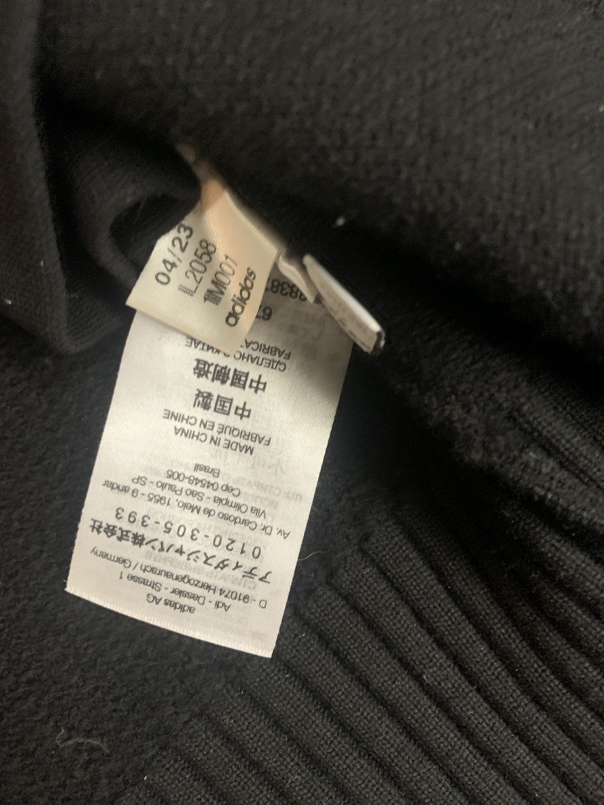 Y-3 × Yohji Yamamoto Y-3 Funnel neck full zip Size US XL / EU 56 / 4 - 6 Thumbnail