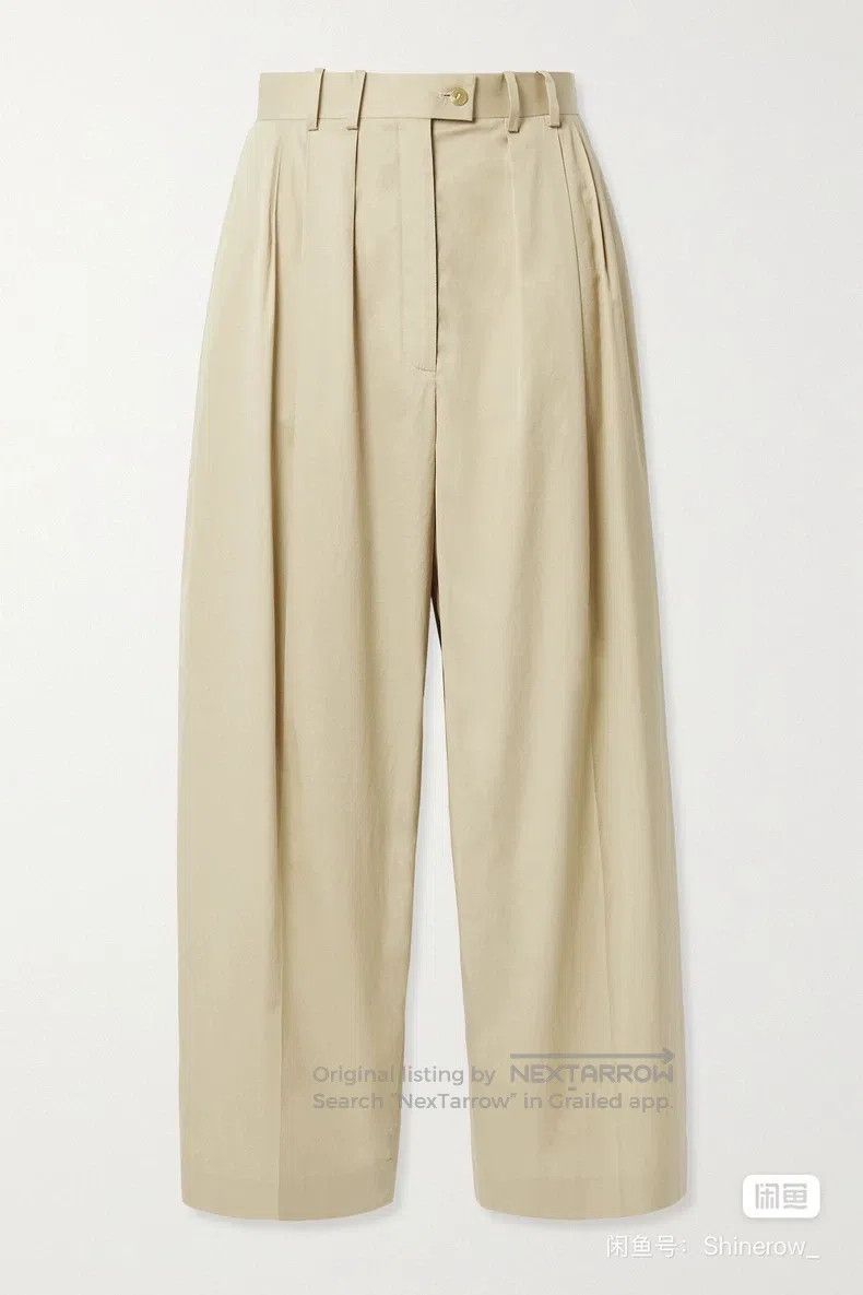 The Row The Row size 6 Thin beige slacks Size 25" / US 0 / IT 36 - 5 Thumbnail
