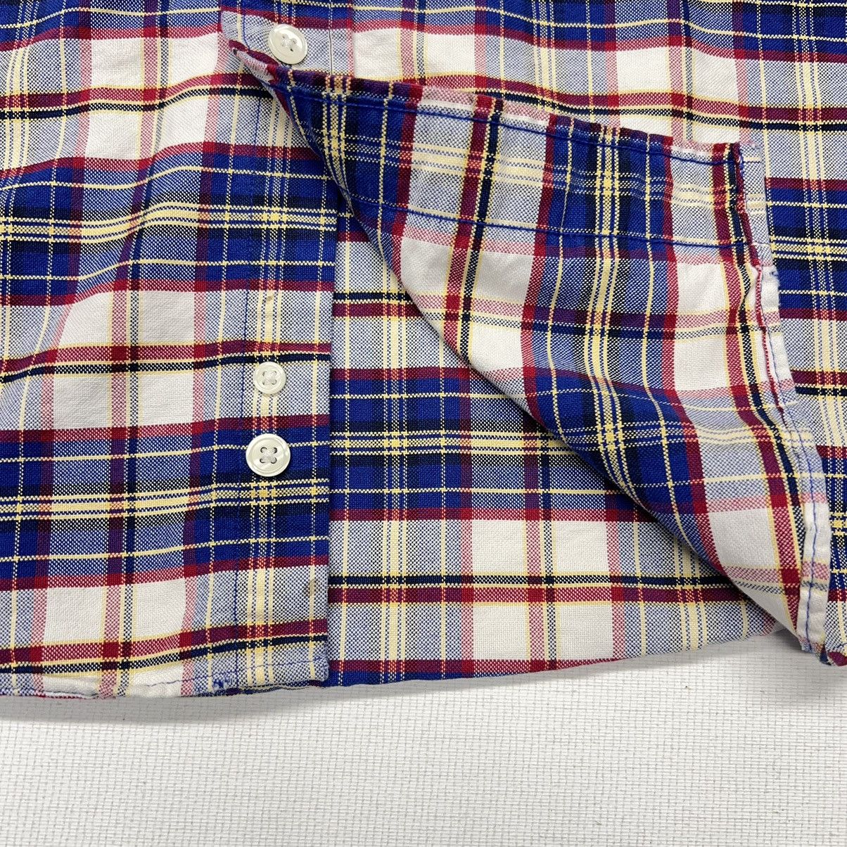 Tommy Hilfiger × Vintage VTG Tommy Hilfiger Shirt Plaid Button Down Long Sleeve Size US L / EU 52-54 / 3 - 8 Thumbnail