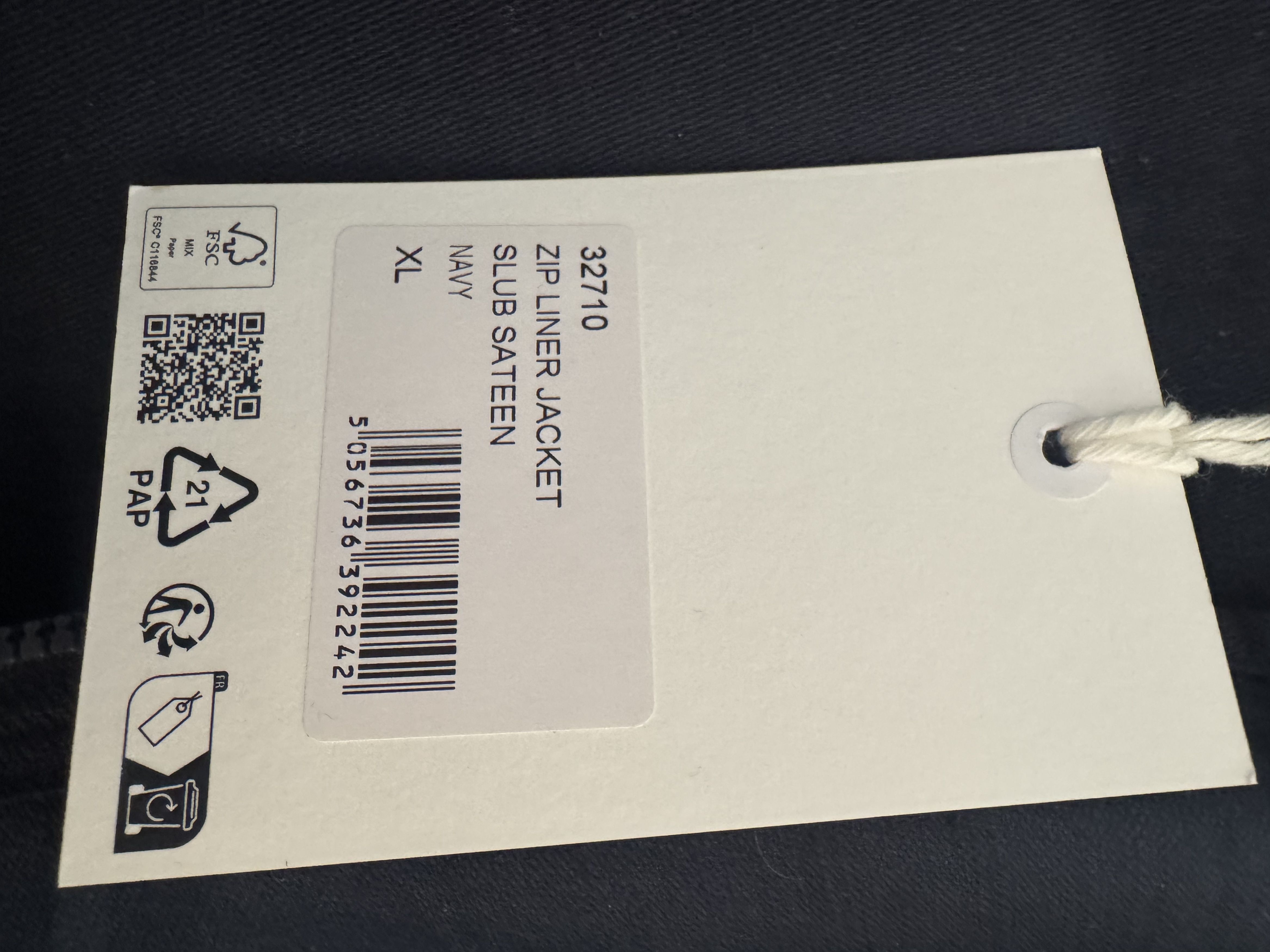Universal Works Slub Sateen Liner Size US XL / EU 56 / 4 - 8 Thumbnail