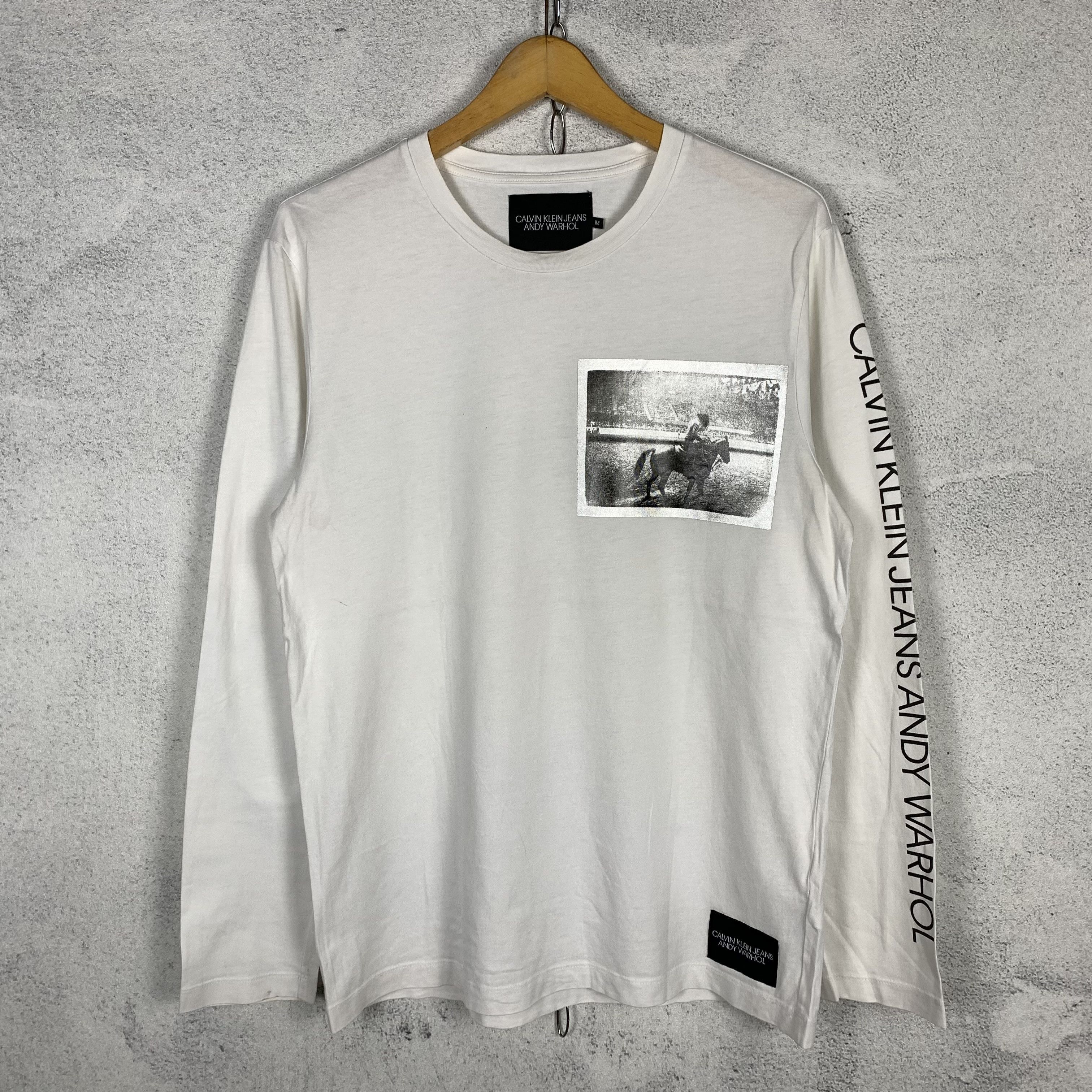 Calvin Klein Calvin Klein x Andy Warhol Longsleeve Tee Size US M / EU 48-50 / 2 - 1 Thumbnail