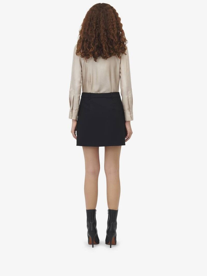 Alexander McQueen o1srvl11e0326 Sculpted Bum Shirt in Multicolor Size L / US 10 / IT 46 - 4 Thumbnail