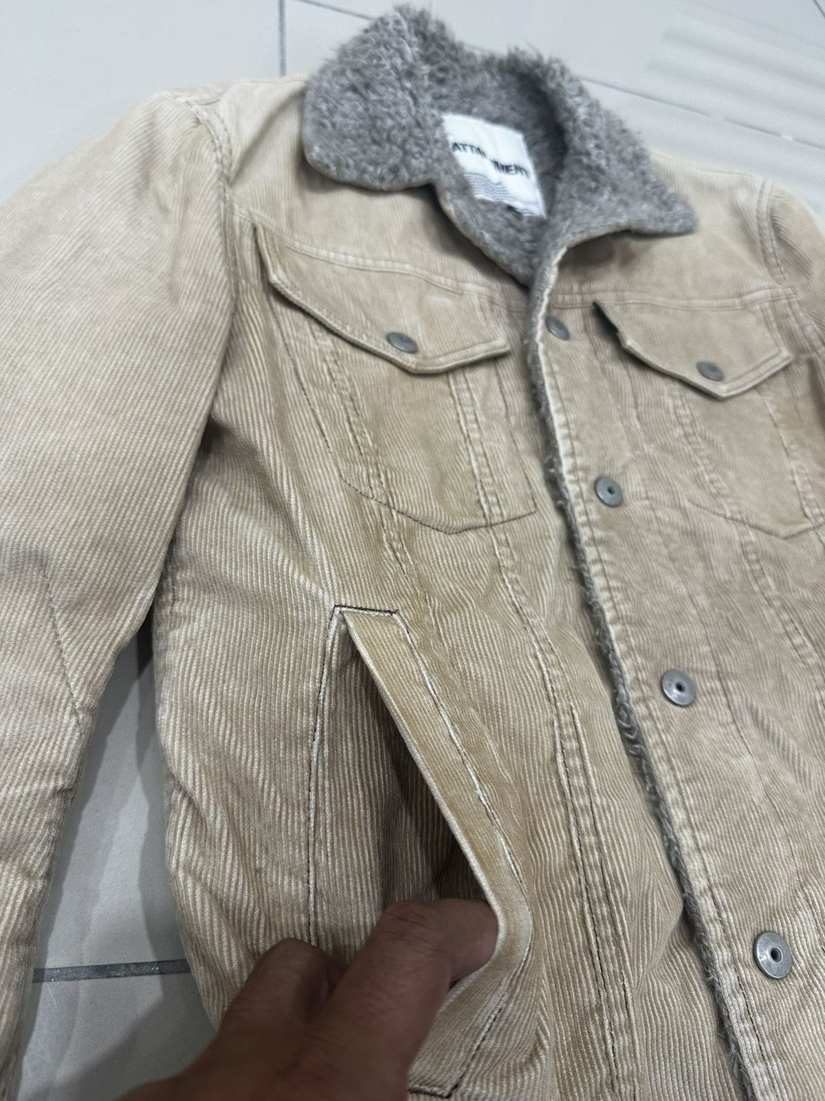 Attachment Attachment Trucker Jacket Corduroy Sherpa Design Jacket Size US S / EU 44-46 / 1 - 8 Thumbnail