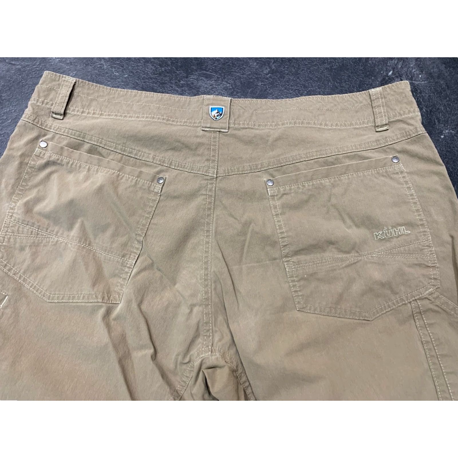 Vintage Kuhl Rydr Pants Mens 40x30 Brown Utility Work Hiking Jeans Size US 40 / EU 56 - 6 Thumbnail