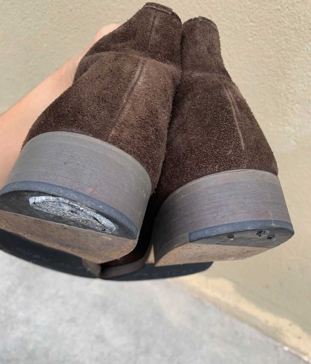 Comme des Garcons ARCHIVE 🔥 Comme Des Garcons leather Suede Chukka Boots Size US 8.5 / EU 41-42 - 10 Thumbnail