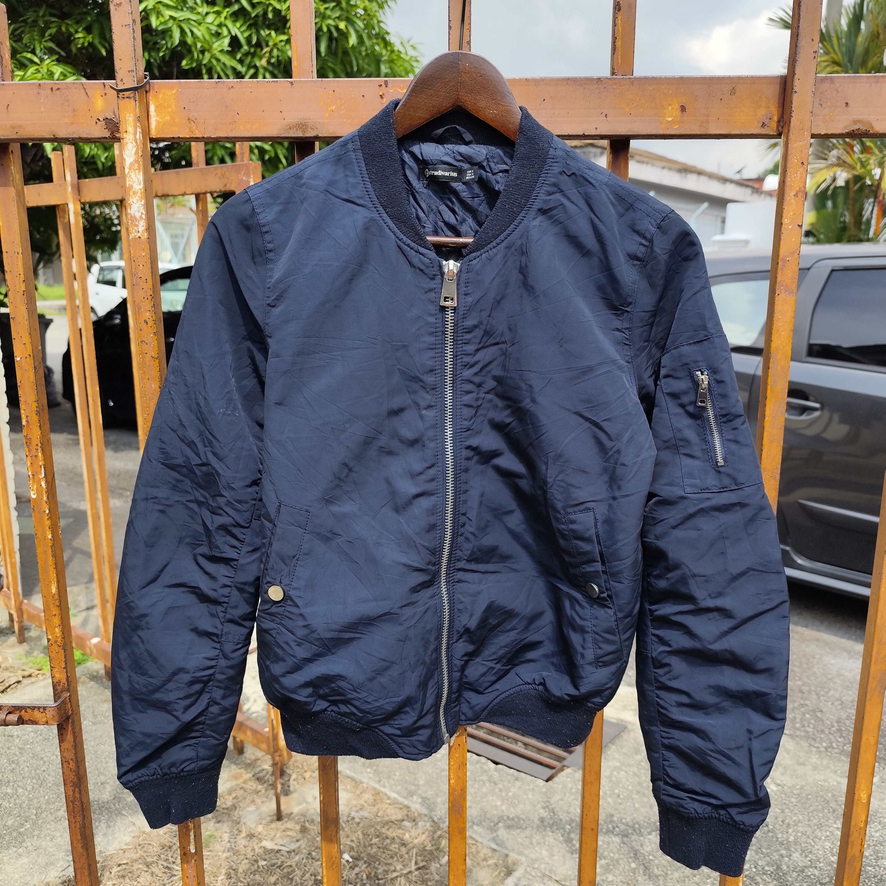 Designer 🔥STRADIVARIUS BOMBER JACKET Size US S / EU 44-46 / 1 - 1 Thumbnail