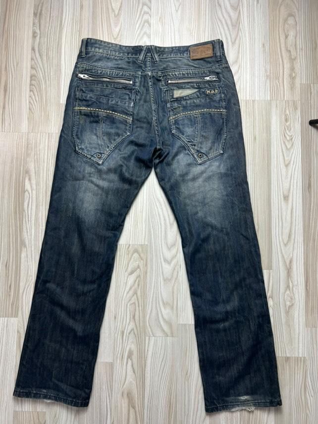 Vintage Denim pants M.O.D Avant Garde Y2k 🔥 Size US 36 / EU 52 - 2 Thumbnail