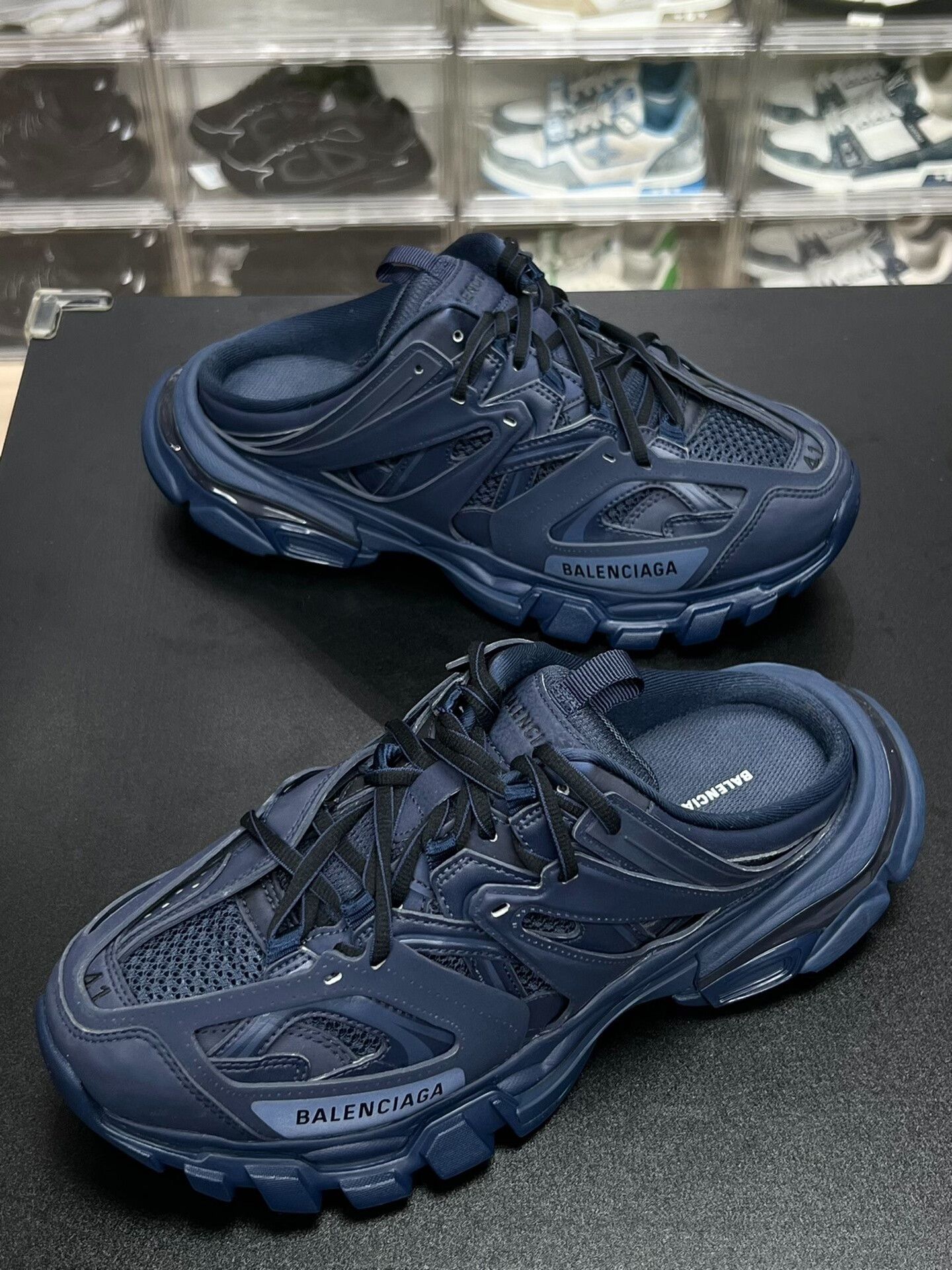 Balenciaga Balenciaga Blue Sandals 8 Men Size US 8 / EU 41 - 1 Thumbnail